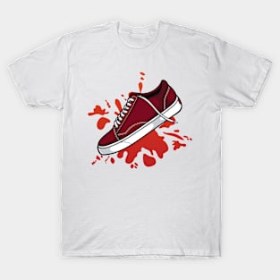 Canvas Cordovan Skate Sneaker T-Shirt